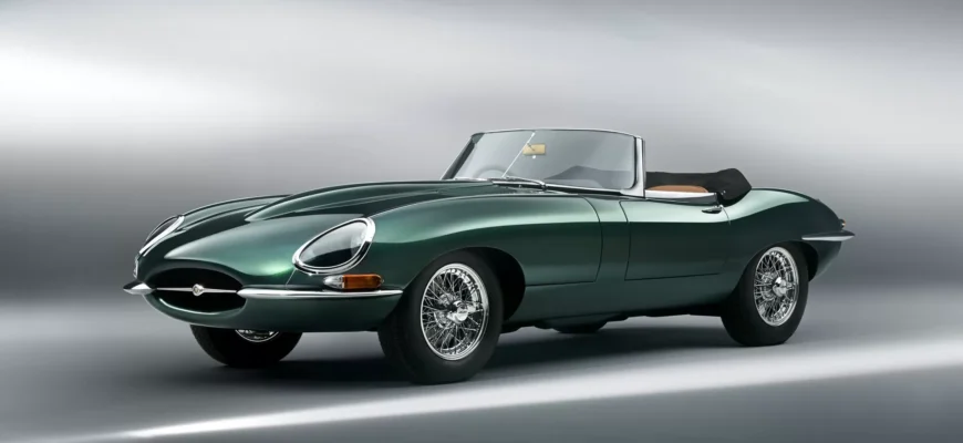 Легендарный Jaguar E-Type