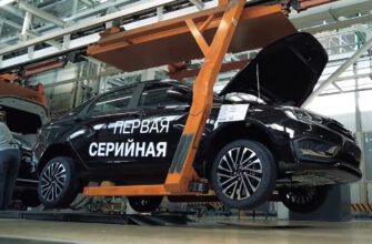 Процесс сборки Lada Aura сняли на видео