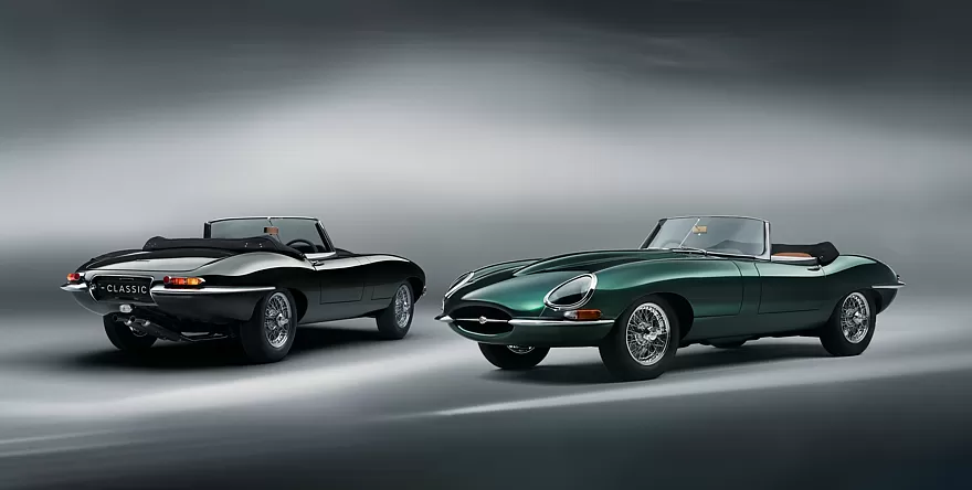 Публичный дебют Jaguar Classic E-Type